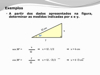 Aula sobre triângulos