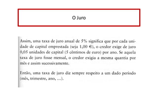 O Juro

 