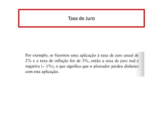 Taxa de Juro

 