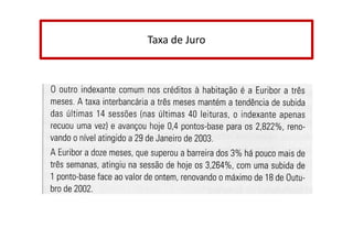 Taxa de Juro

 