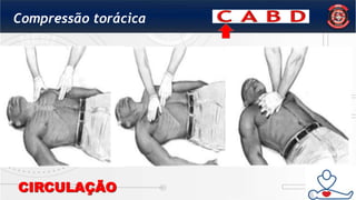 CIRCULAÇÃO
Compressão torácica
 