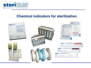 Chemical indicators for sterilization
 