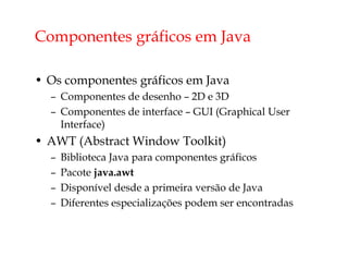 Desenvolvimento de Interfaces Gráficas em Java com Swing e SWT: Guia ...