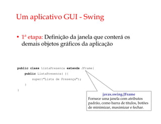Desenvolvimento de Interfaces Gráficas em Java com Swing e SWT: Guia ...