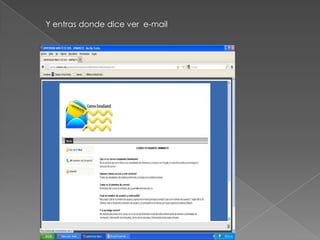 Y entras donde dice ver e-mail
 