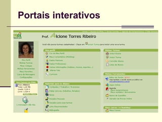 Portais interativos 
