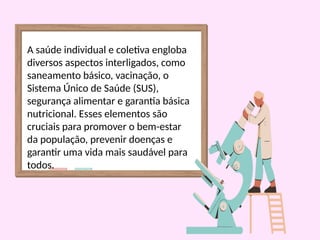 AULA SAÚDE INDIVIDUAL E COLETIVA PARA O BEM ESTAR | PPTX