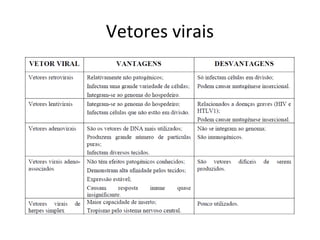 Vetores virais
 