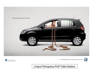 Língua Portuguesa Profª Cátia Seabra
 