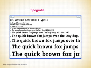tipografia
 