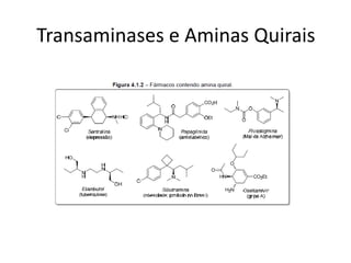 Transaminases e Aminas Quirais
 