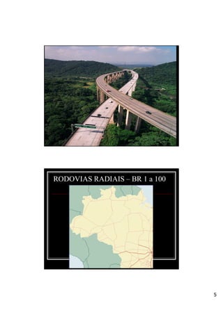 5
RODOVIAS RADIAIS – BR 1 a 100
 