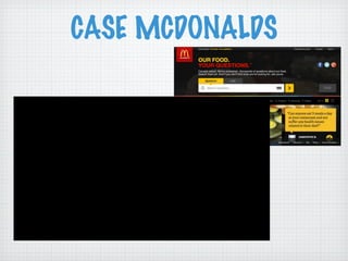 CASE MCDONALDS
 