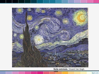 Noite estrelada. Vincent Van Gogh. 
1889 
 