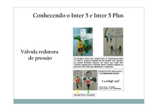 Válvula redutora
de pressão
Conhecendo o Inter 5 e Inter 5 Plus
 