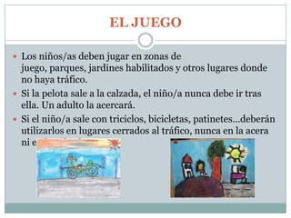 guia infantil de educación vial