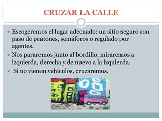 guia infantil de educación vial