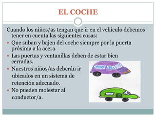 guia infantil de educación vial
