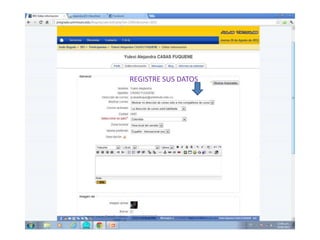 REGISTRE SUS DATOS
 
