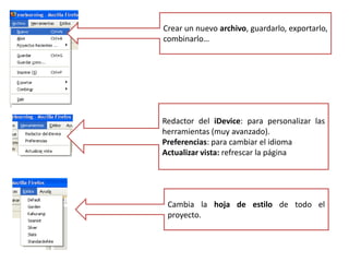 El entorno de trabajo
