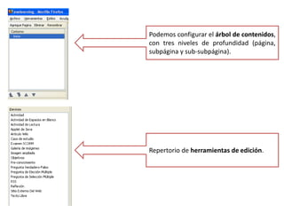 Funciones básicas de abrir, exportar, guardar, cambiar estilos…