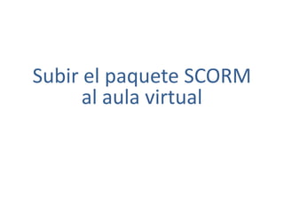 Mientras que estemos trabajandos con eXe, debemos ir guardando el proyecto desde  Archivo -> Guardar o Guardar como. La extensión, como proyecto, es .elp (eXeLearningProject), sólo válida para seguir trabajando desde eXe. Una vez más, para usar el ejercicioen una plataforma como Moodle o publicarlo, en Internet, tenemos que recurrir a la exportación.  Estos son los formatos de exportación disponibles: Paquete SCORM 1.2
