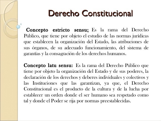 Aula virtual derecho constitucional