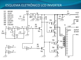ESQUEMA ELETRÔNICO LCD INVERTER 