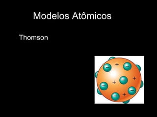 Modelos Atômicos Thomson 