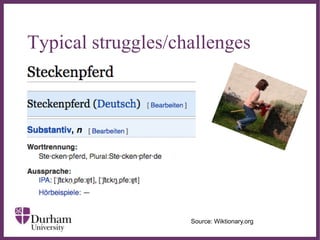 ∂
Typical struggles/challenges
Source: Wiktionary.org
 