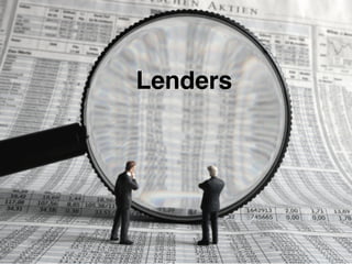 Lenders
 