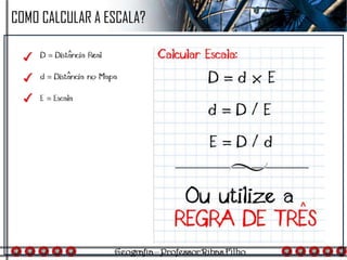COMO CALCULAR A ESCALA?
 