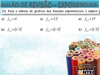 Função Exponencial