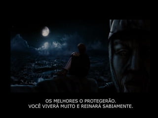 OS MELHORES O PROTEGERÃO.
VOCÊ VIVERÁ MUITO E REINARÁ SABIAMENTE.
 