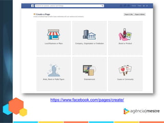 https://www.facebook.com/pages/create/

 