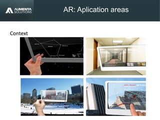 Context
AR: Aplication areas
 
