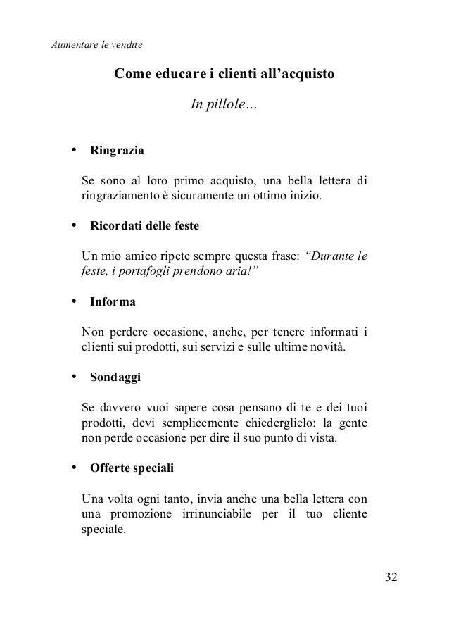 Esempio lettera commerciale offerta prodotti