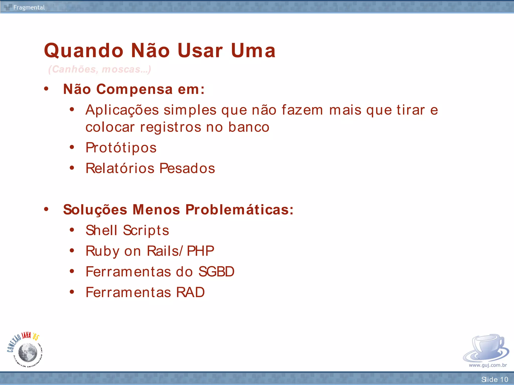 Camada de Negócios de Verdade com Spring