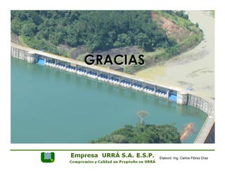 GRACIAS 
Elaboró: Ing. Carlos Flórez Díaz 
