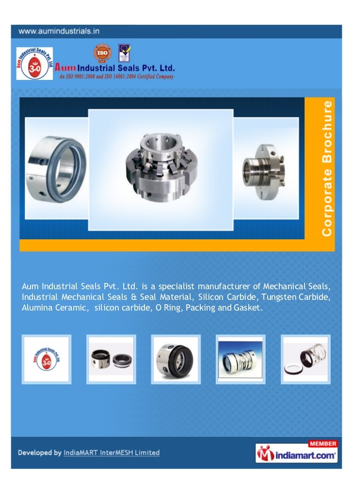 Aum Industrial Seals Pvt. Ltd. , Vadodara, Seal Catalog