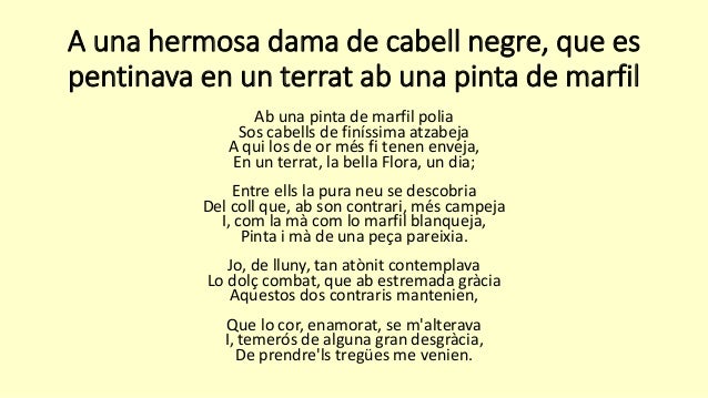 A una hermosa dama de cabell negre