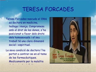TERESA FORCADES ,[object Object]