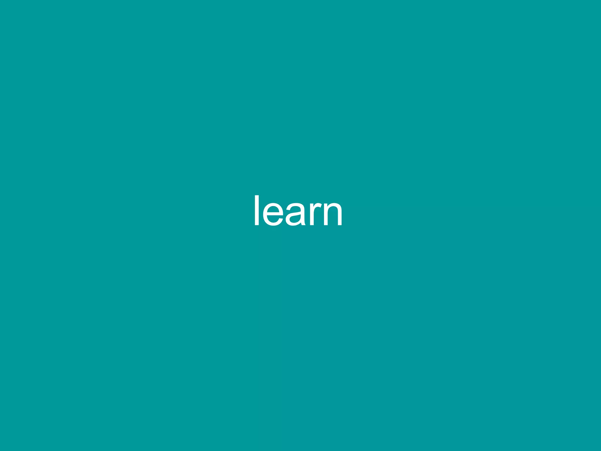 learn 