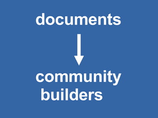 documents  community builders  