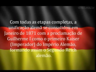 A unificação alemã