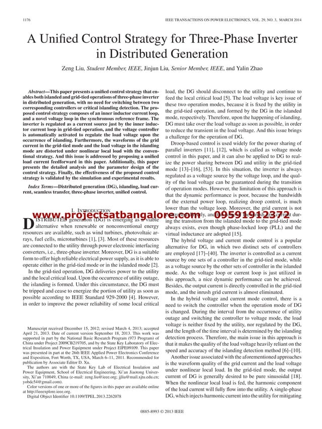 A Unified Control Strategy for Three-Phase Inverter in Distributed ...