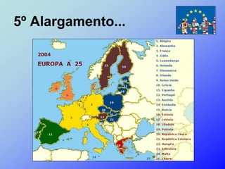 5º Alargamento...
 