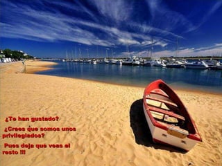  ¿Te han gustado? ¿Crees que somos unos privilegiados? Pues deja que veas el resto !!! 