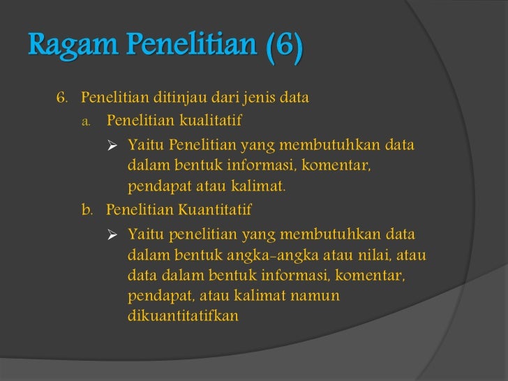 Metode Penelitian Kualitatif untuk Riset Berkualitas