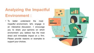 Describing the Organization's General Environment Identifying the Most ...